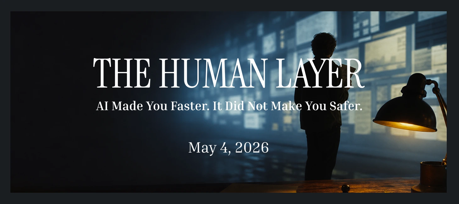 AI Made You Faster. It Did Not Make You Safer.